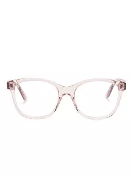 Очки AM0487O Alexander McQueen Eyewear, красный