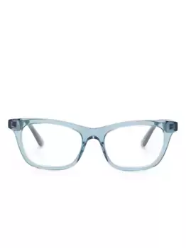 Очки AM0515O 010 Alexander McQueen Eyewear, синий
