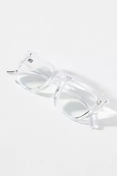 Очки Anthropologie Translucent Cat-Eye для чтения, белый