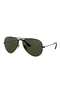 Очки Aviator large metal Ray-Ban, зеленый