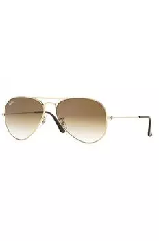 Очки Aviator large metal Ray-Ban, золотой