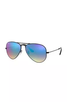 Очки-авиаторы 0RB3025.002/4O Ray-Ban, черный