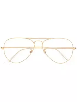 Очки-авиаторы Ray-Ban, золотой