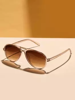 Очки-авиаторы женские в стиле бохо, золотой