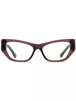 Очки Balenciaga Eyewear, фиолетовый