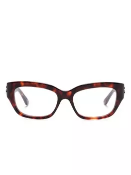 Очки BB0363O в круглой оправе Balenciaga Eyewear, коричневый