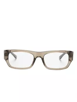 Очки BB0370O в круглой оправе Balenciaga Eyewear, коричневый