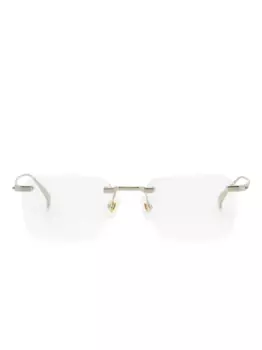 Очки без оправы Dunhill, золотой