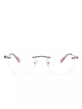 Очки без оправы Swarovski, розовый