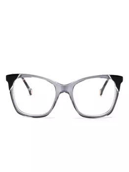 Очки Carolina Herrera в квадратной оправе, серый