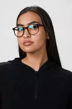 Очки Clark Eyeglass в черном глянце BAXTER BLUE