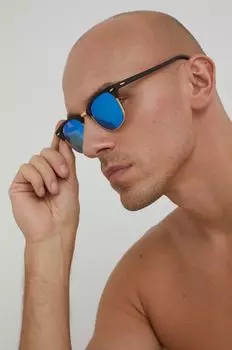 Очки Clubmaster 0RB3016.114517 Ray-Ban, коричневый