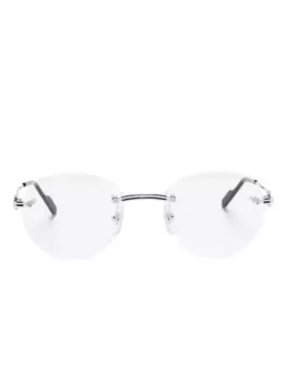Очки CT0514O Cartier Eyewear, серебяный