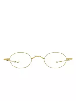 Очки Dickey в овальной оправе Eyepetizer, золотой