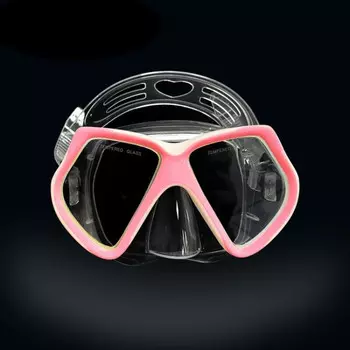 Очки для дайвинга Yamo для взрослых и мужчин, маска для дайвинга HD с защитой от запотевания, полностью сухая маска для дайвинга, очки в большой оправе