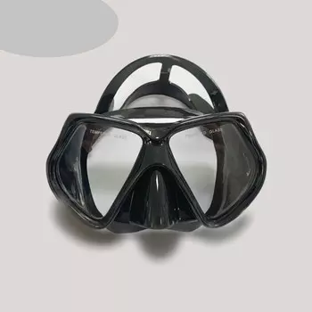 Очки для дайвинга Yamo для взрослых и мужчин, маска для дайвинга HD с защитой от запотевания, полностью сухая маска для дайвинга, очки в большой оправе
