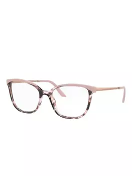 Очки для глаз «кошачий глаз» Prada Eyewear, нейтральный