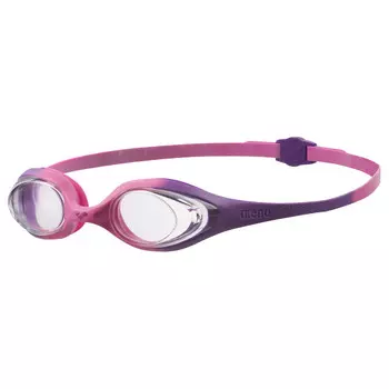 Очки для плавания Arena Spider Junior, цвет Violet/Clear/Pink