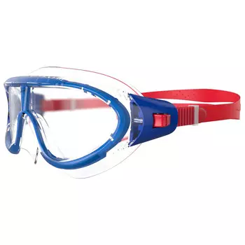 Очки для плавания Speedo Biofuse Rift, цвет Lava Red/Beautiful Blue/Clear