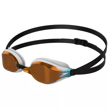 Очки для плавания Speedo Fastskin Speedsocket 2 Mirror, цвет White/Rose Gold
