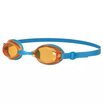Очки для плавания Speedo Jet V2 Junior, цвет Japan Blue/Sunset