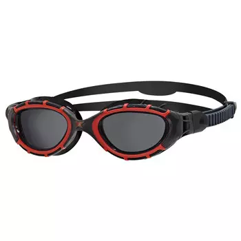 Очки для плавания Zoggs Predator Flex Polarised, цвет Black/Red