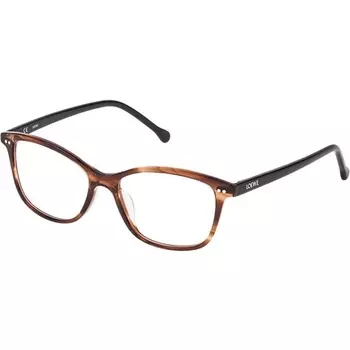 Очки для взрослых Loewe унисекс 55 блестящие коричневые с полосками