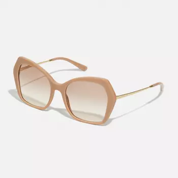 Очки Dolce&amp;Gabbana, бежевый