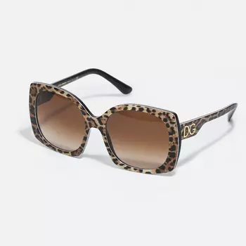 Очки Dolce&amp;Gabbana, коричневый/черный