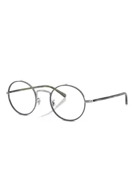 Очки Etlin в круглой оправе Oliver Peoples, зеленый