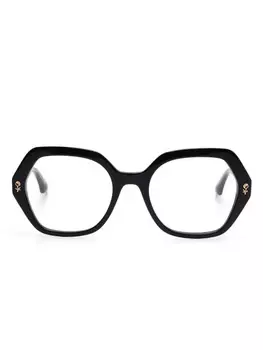 Очки ETRO в геометрической оправе, черный