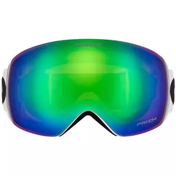 Очки Flight Deck L Prizm Oakley, цвет Matte White/Prizm Jade Irid