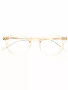 Очки Gab2 в оправе панто Lesca, желтый