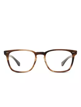 Очки Гаррета Лейта Эрвина Garrett Leight, коричневый