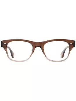 Очки Garrett Leight, коричневый