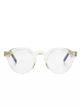 Очки Gavolt в круглой оправе Moscot, коричневый