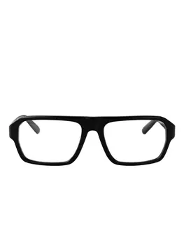 Очки GCDS в прямоугольной оправе, черный