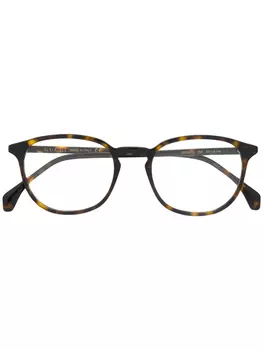 Очки GG0551O в круглой оправе Gucci Eyewear, коричневый