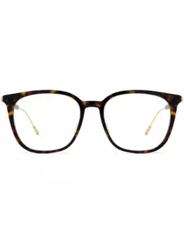 Очки GG1276OK в квадратной оправе Gucci Eyewear, коричневый