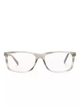 Очки GG1447O в прямоугольной оправе черепаховой расцветки Gucci Eyewear, нейтральный