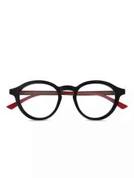Очки Gucci Eyewear в круглой оправе, черный