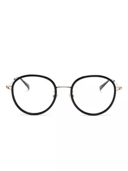 Очки Gucci Eyewear в круглой оправе, черный
