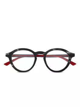 Очки Gucci Eyewear в круглой оправе, серый