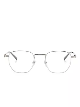 Очки Gucci Eyewear в квадратной оправе, серый