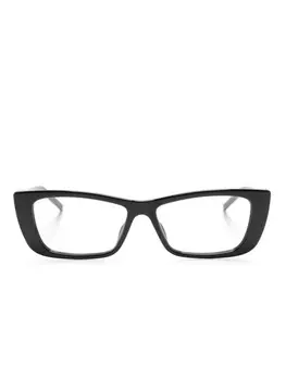 Очки Gucci Eyewear в оправе «кошачий глаз», черный
