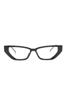 Очки Gucci Eyewear в оправе «кошачий глаз», черный