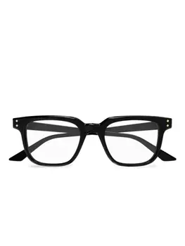 Очки Gucci Eyewear в прямоугольной оправе, черный