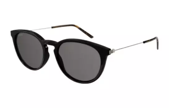 Очки Gucci Unisex Cat Eye, черный / серый