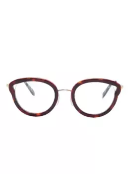 Очки Ines в оправе черепаховой расцветки Megane and Me, коричневый