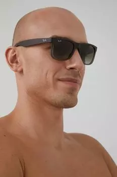 Очки Justin Ray-Ban, коричневый